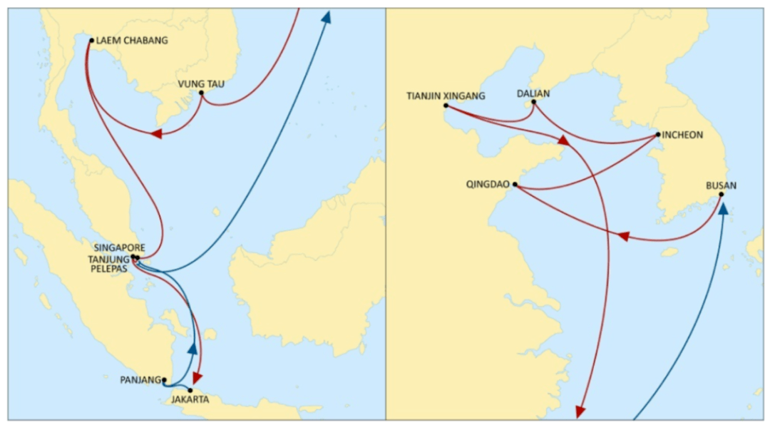 关于嘉兴到韩国釜山拼箱海运的信息